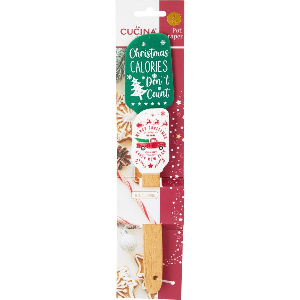 Koopmann Muffinform Teigschaber - Weihnachten - 2er Set, (2-tlg)