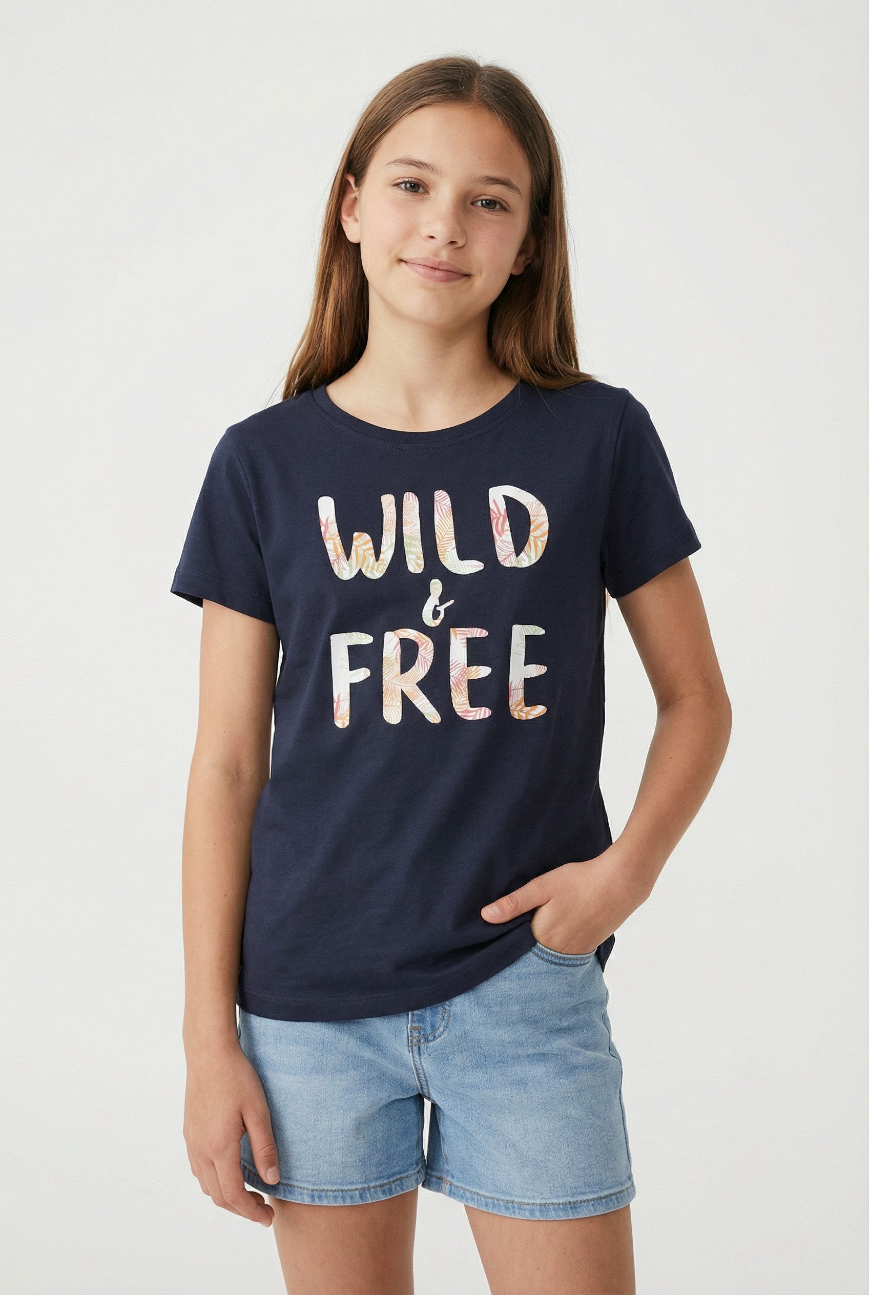 Name It T-Shirt NKFVANAYA SS TOP NOOS mit tollem Frontmotiv