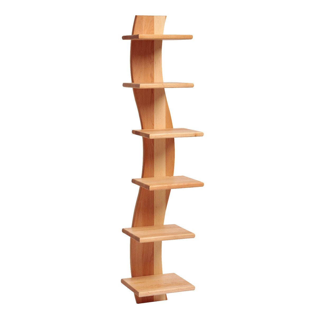 Beistellschrank Bücherregal geschwungen.
