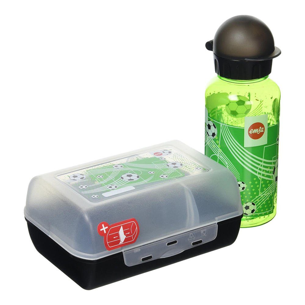 Emsa Trinkflasche Kids Set 2-tlg.Soccer 400 ml