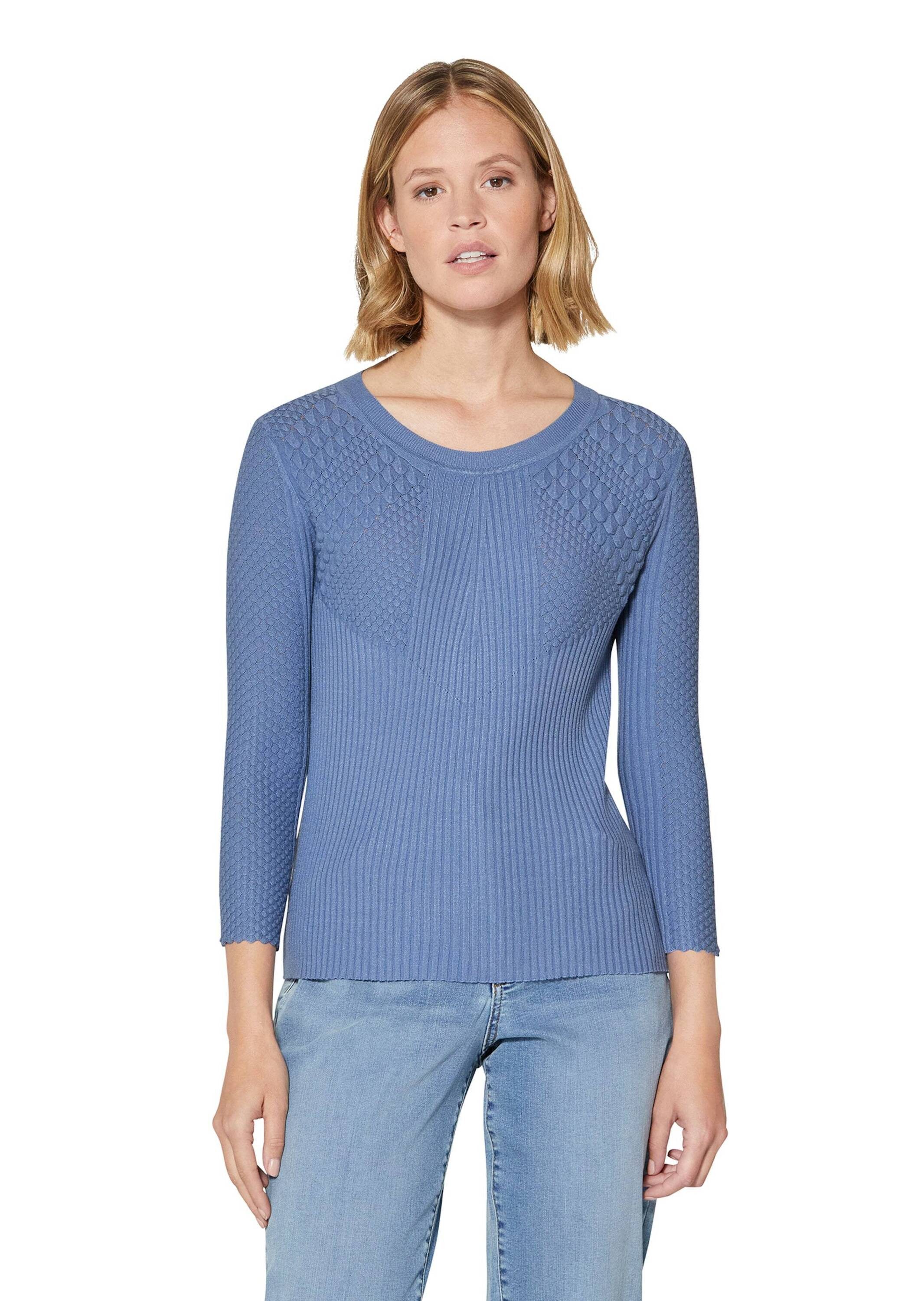 Strickpullover Rippstrickpullover