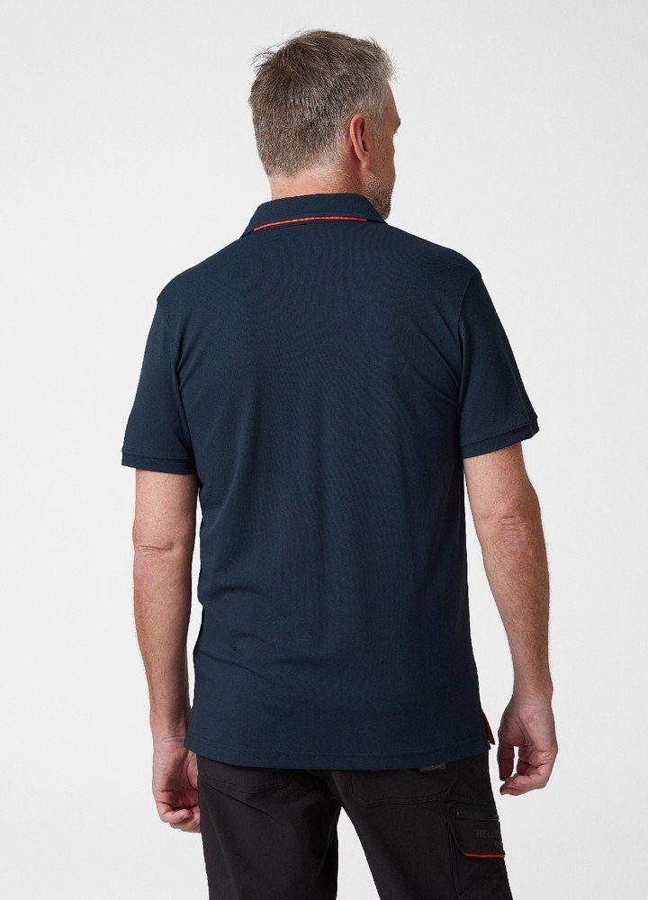 Tech Black/Grey Kensington Hansen Shirt Polo Poloshirt Helly