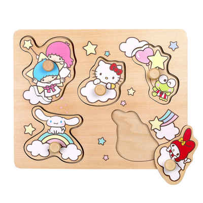 Micki Steckpuzzle Hello Kitty, 5 Puzzleteile