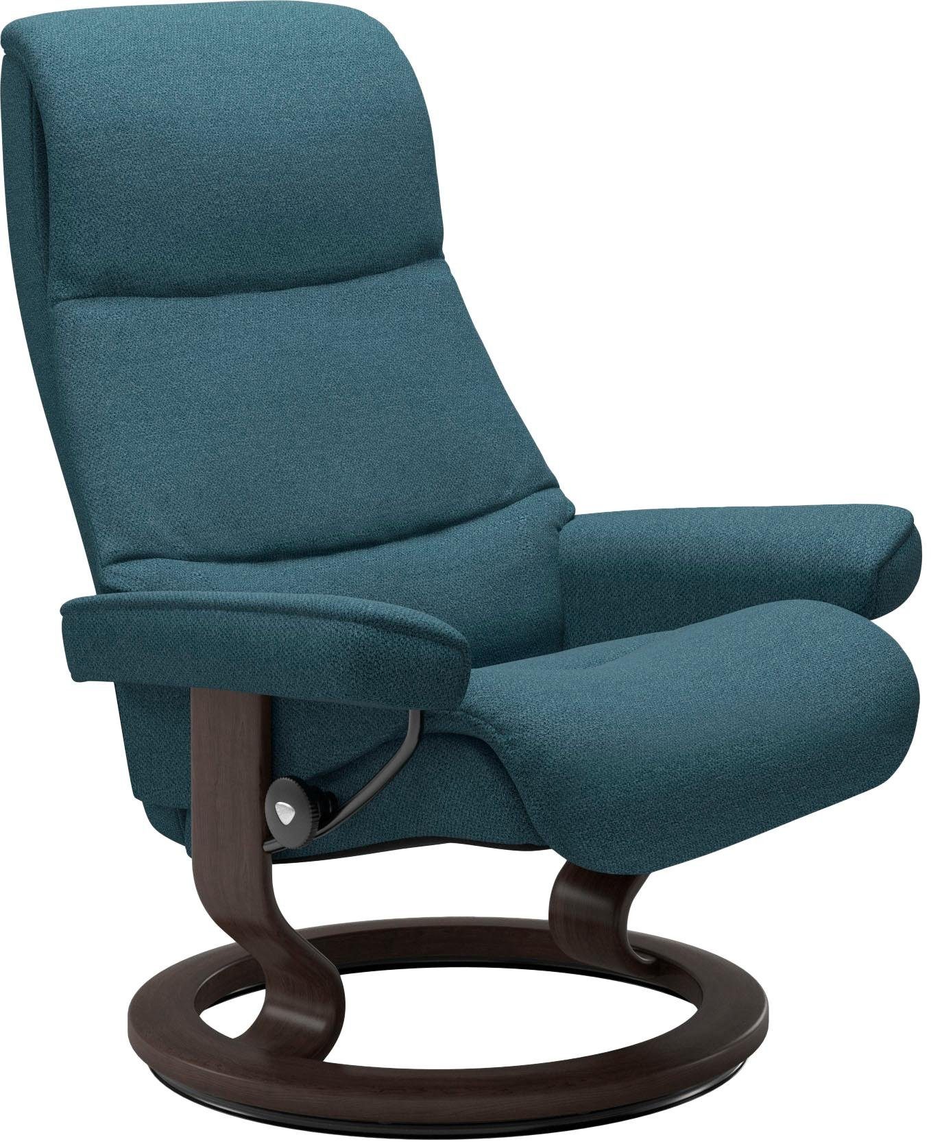 View, Relaxsessel Classic Stressless® mit Wenge Größe M,Gestell Base,