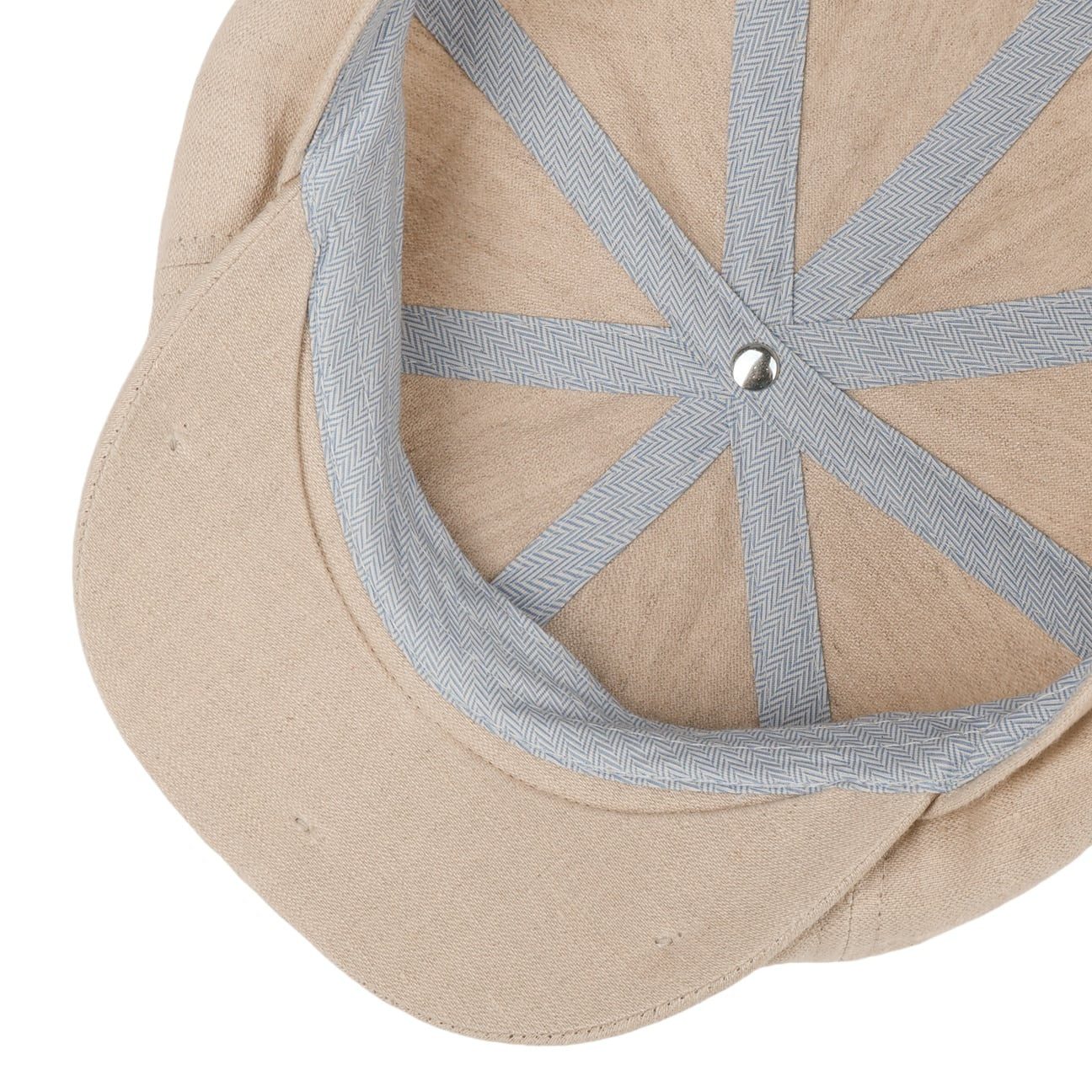 Stetson Flat Cap (1-St) Schirmmütze mit Schirm, Made in the EU