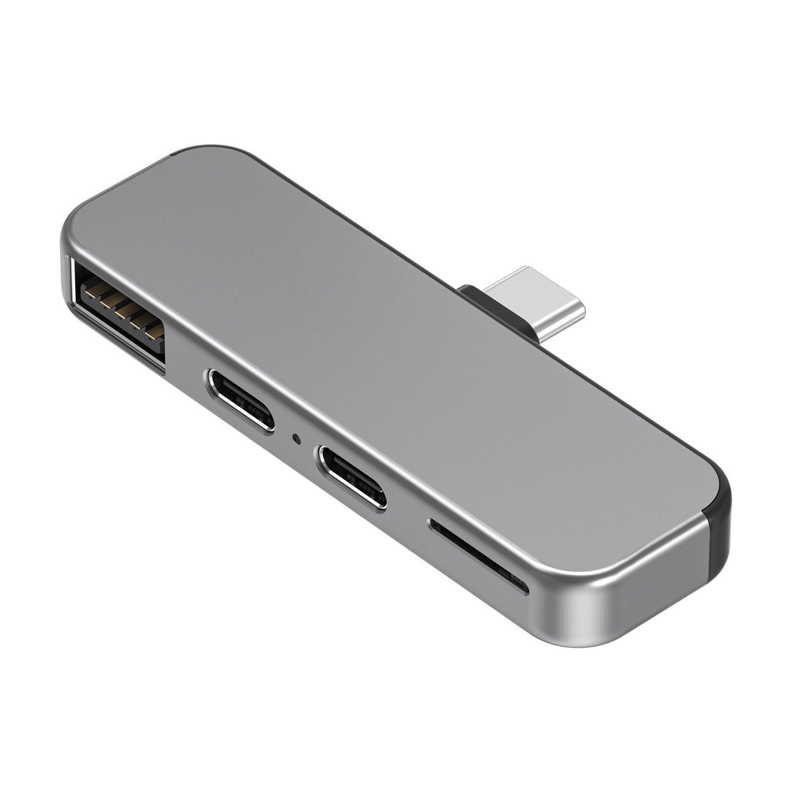 ZIKE Z806 USB-C-Erweiterungsadapter für iPhone 16/15 USB-Adapter, Unterstützt 27W Schnellladen, bis zu 2 TB, universelle Kompatibilität
