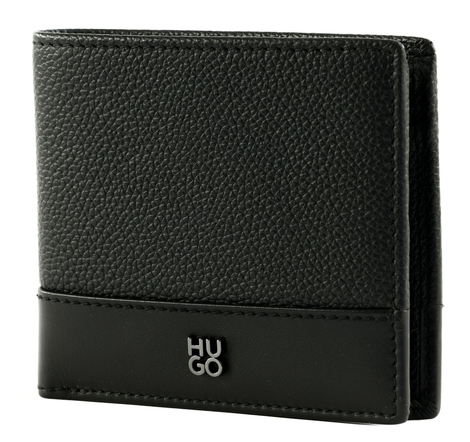 HUGO Geldbörse 4CC Wallet, aus echtem Leder