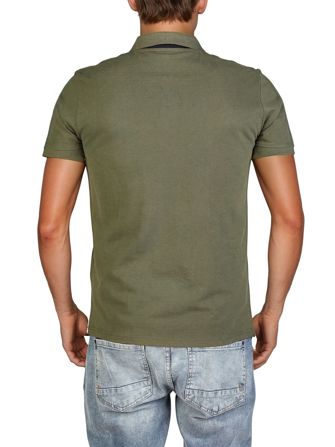 TOM TAILOR Poloshirt Herren Poloshirt 3er-Set Regular Fit (Vorteilspack, 3-tlg) aus 100% Baumwolle