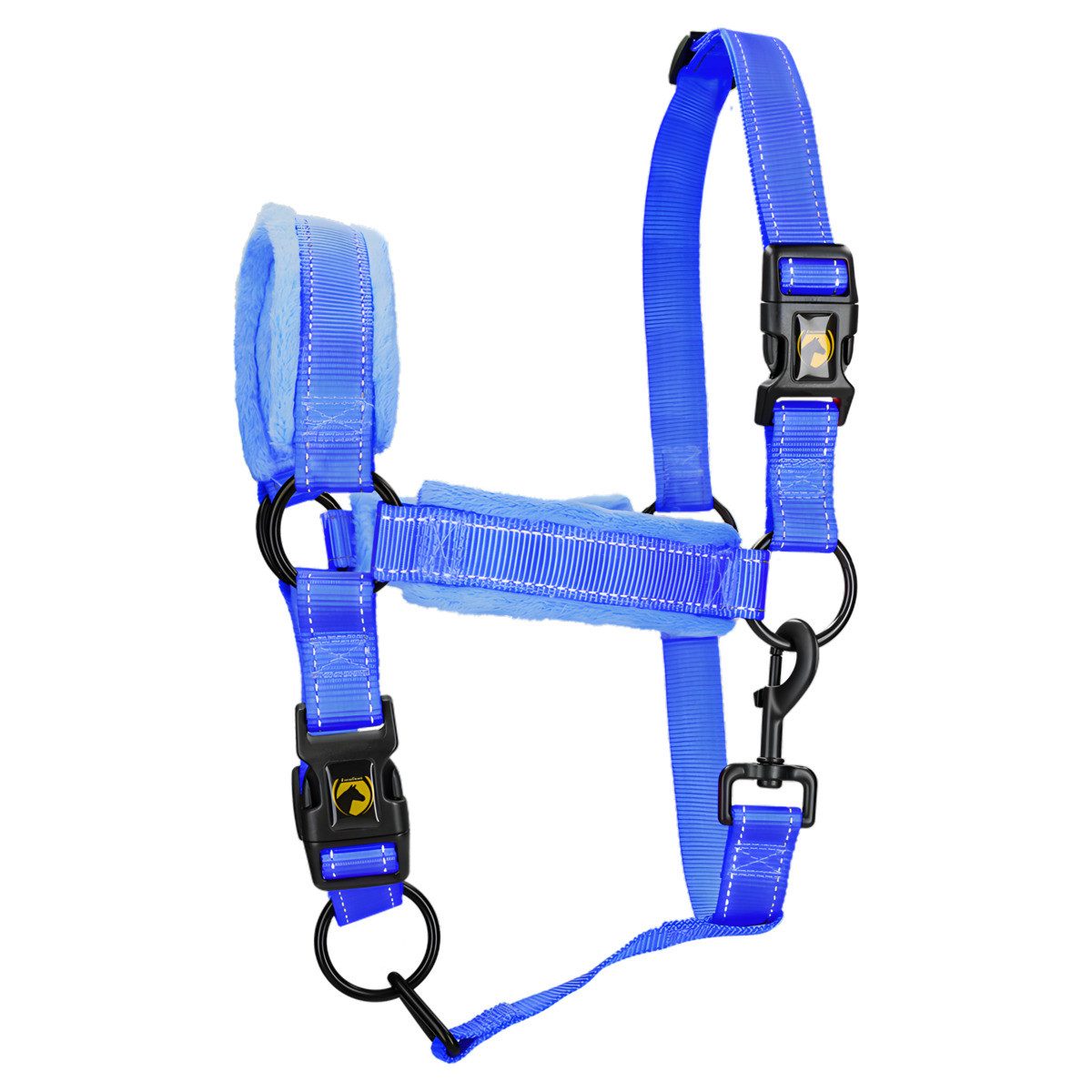 Excellent Horse Pferdestirnriemen Superior Halfter blau