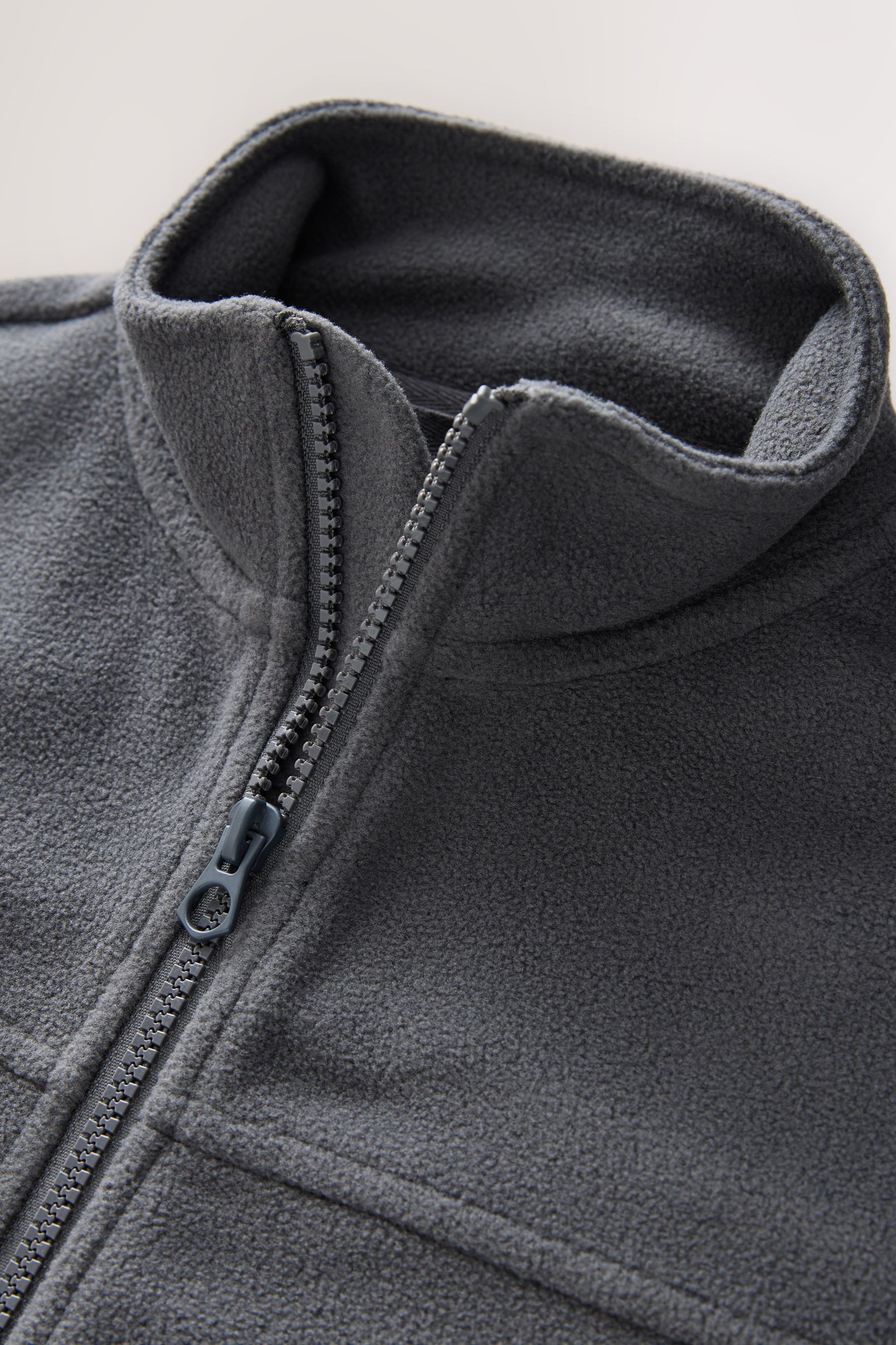 Next Fleecejacke Fleecejacke mit Reißverschluss und Taschen (1-St) – Bild 3 von 5