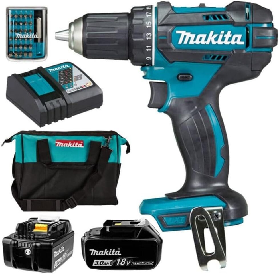 Makita Akku-Bohrschrauber DDF482SET3AH