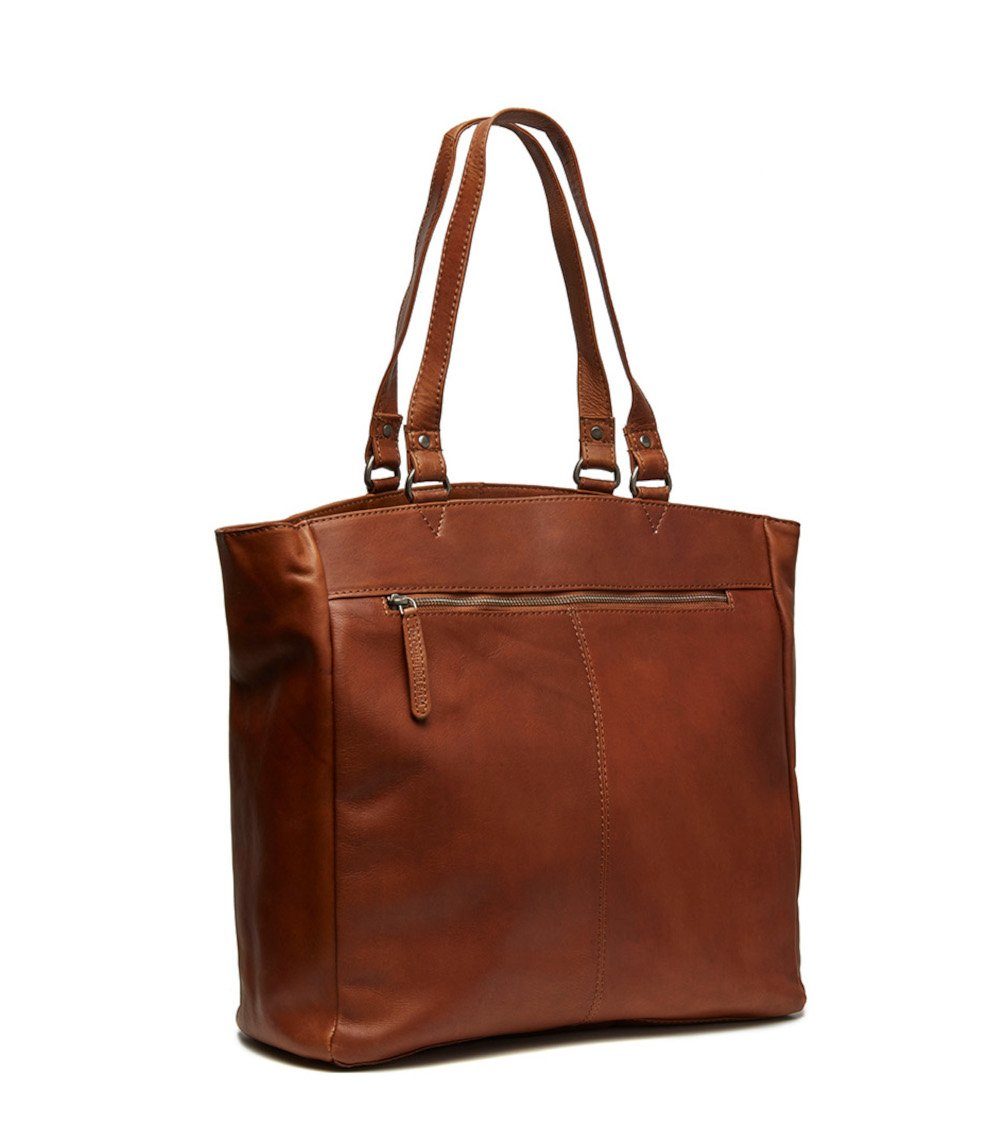 The Chesterfield Brand Schultertasche Wax Pull-up Leder Shopper Berlin (ein Stück, 1-tlg., ca. B/H/T 36/36/15 cm), Leder