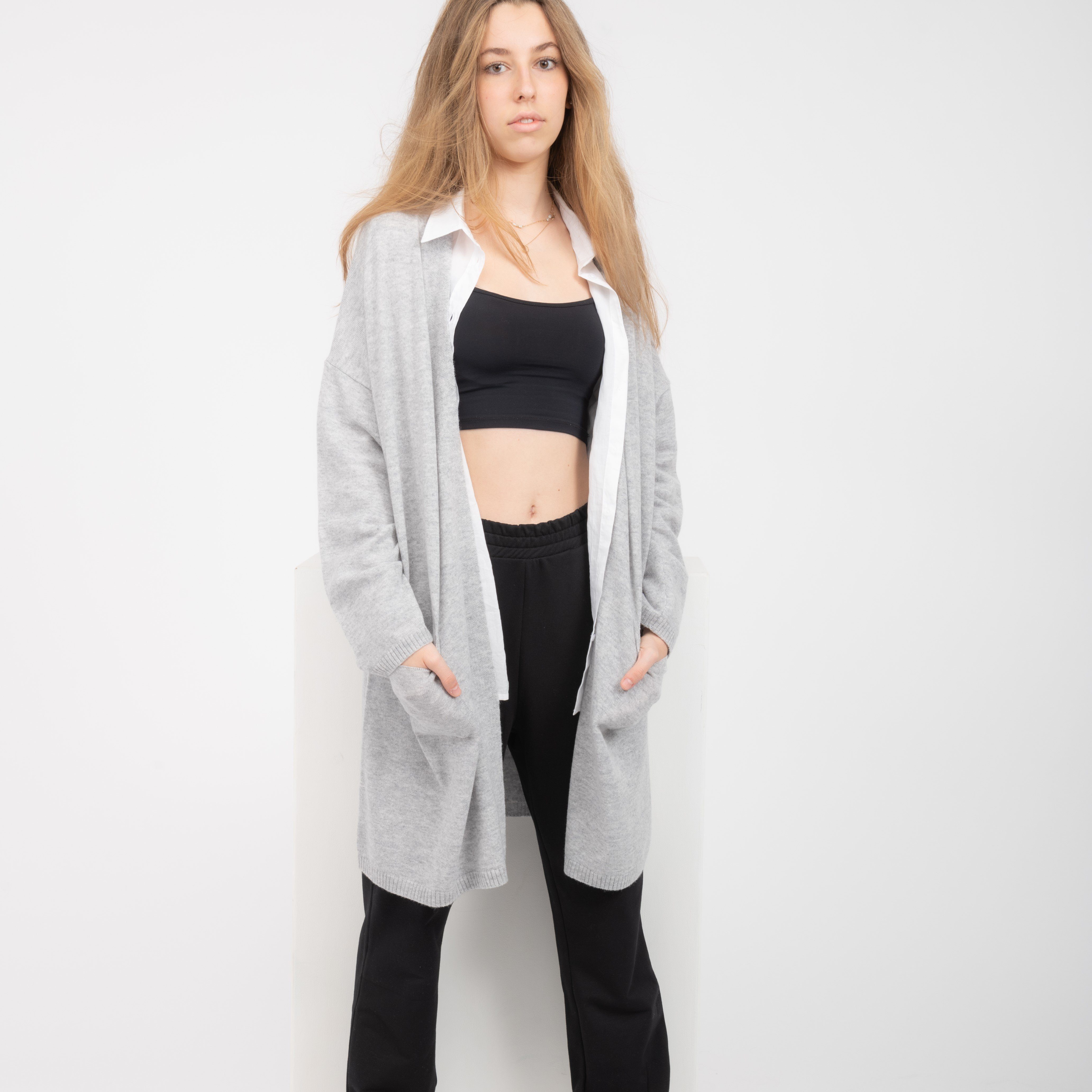 maracujaaa Strickjacke 50001 GINGER unifarben ohne günstig online kaufen