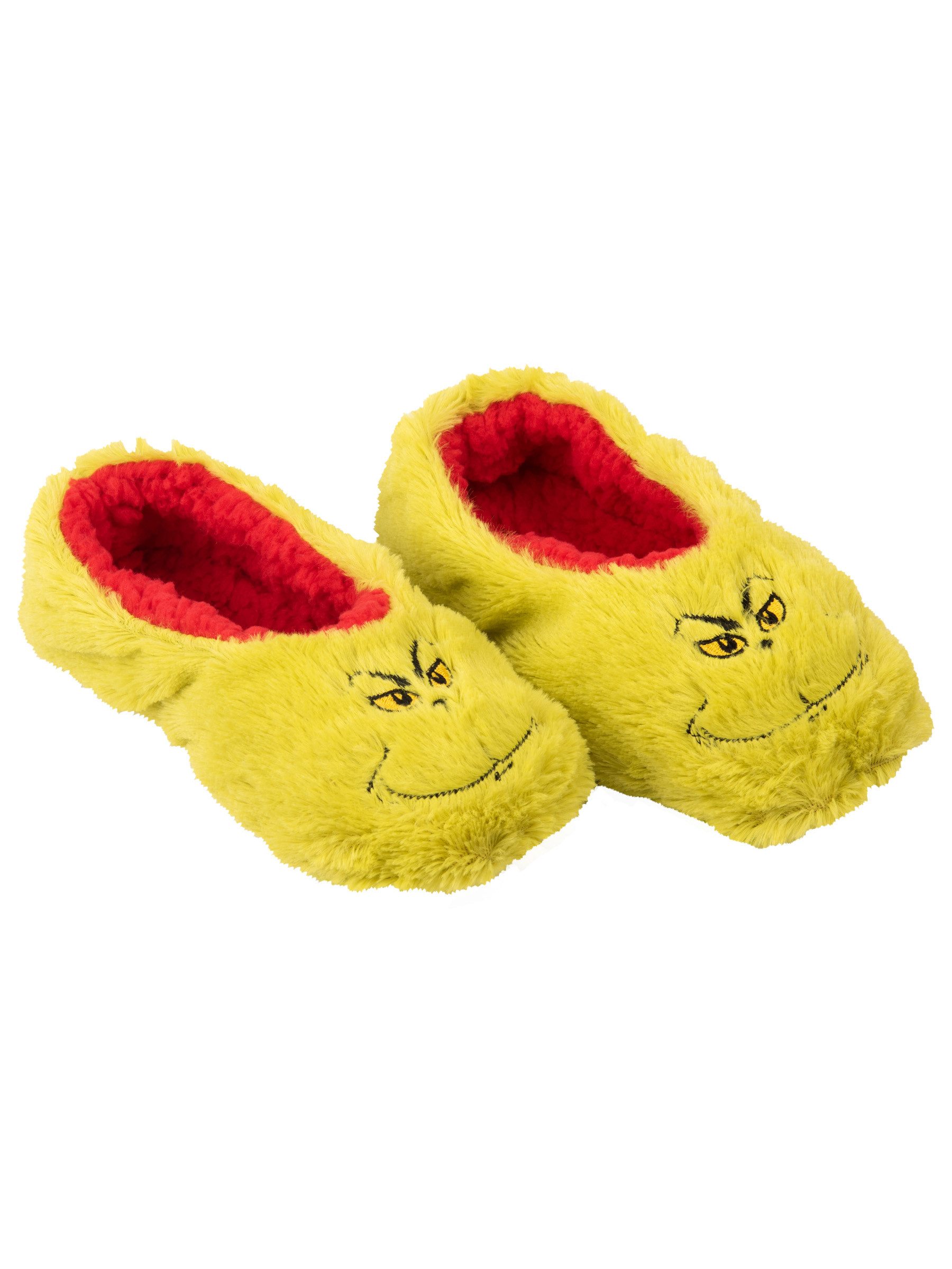 United Labels® The Grinch - Winter Slipper, Plüsch Hausschuh