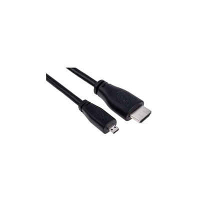 Raspberry Pi Foundation T7732AX-RS - 1 m HDMI zu Micro HDMI Kabel, Schwarz HDMI-Kabel, HDMI, HDMI (100,00 cm)