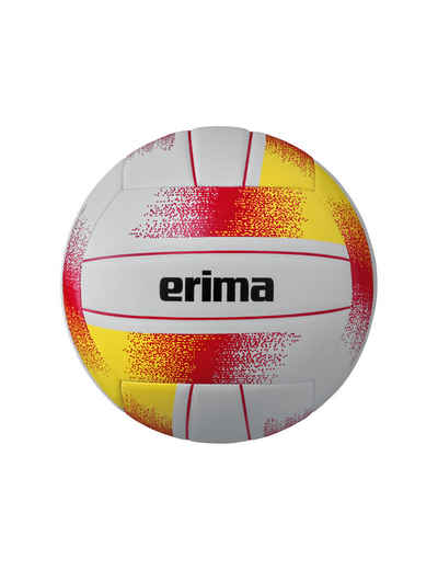 Erima Volleyball ALLROUND Volleyball - white/red/yellow