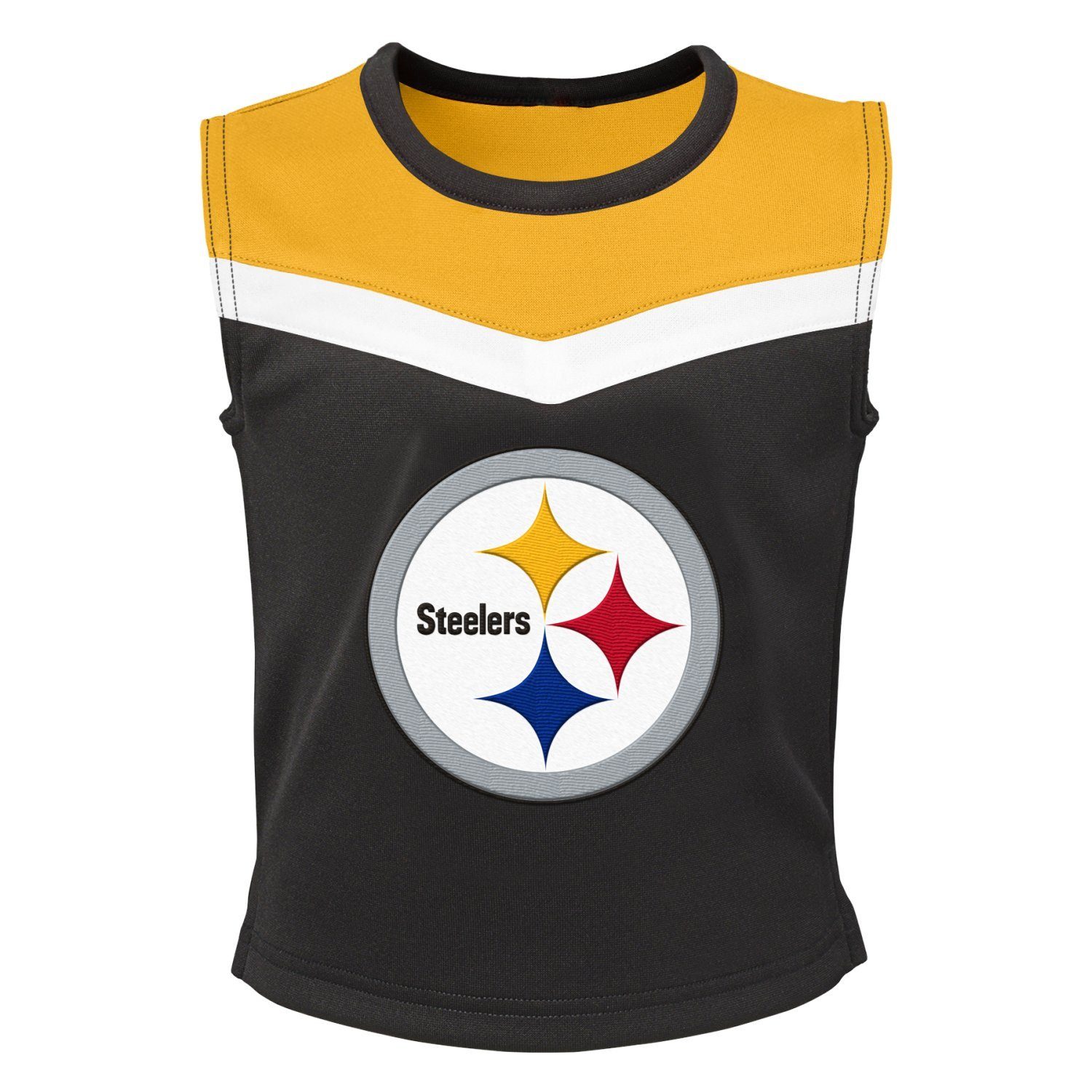 NFL Set Cheerleader Steelers Pittsburgh Print-Shirt Outerstuff