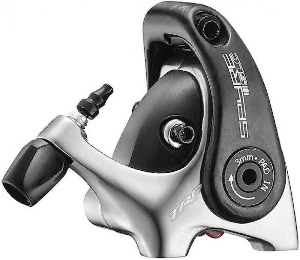 TRP Scheibenbremse TRP Bremse Spyre SLC Flatmount 140/160 mm Grau - leichte, leistungssta