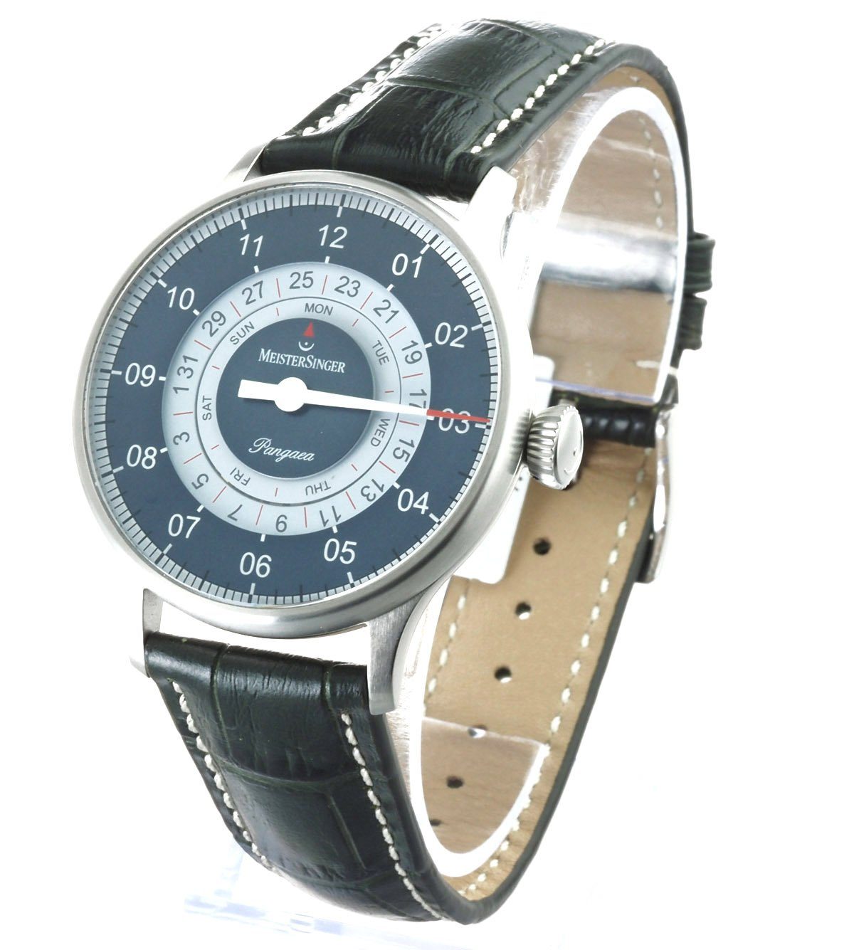 Made Meistersinger Herren Automatikuhr Einzeiger Uhr Automatik 40MM, PDD9Z17S PANGAEA DAY DATE Swiss Uhr