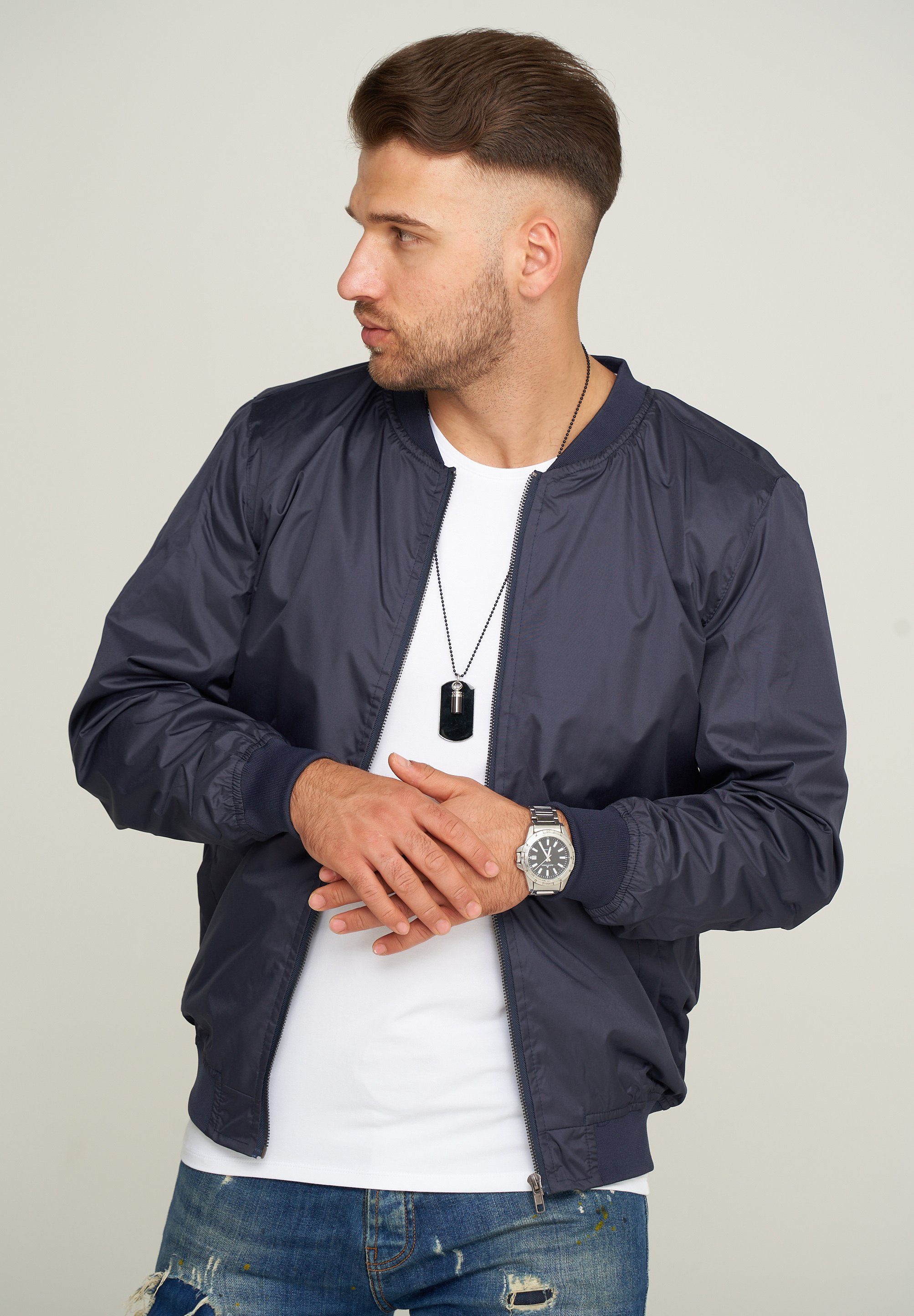 SOULSTAR Navy MJELISTA Blouson Blouson