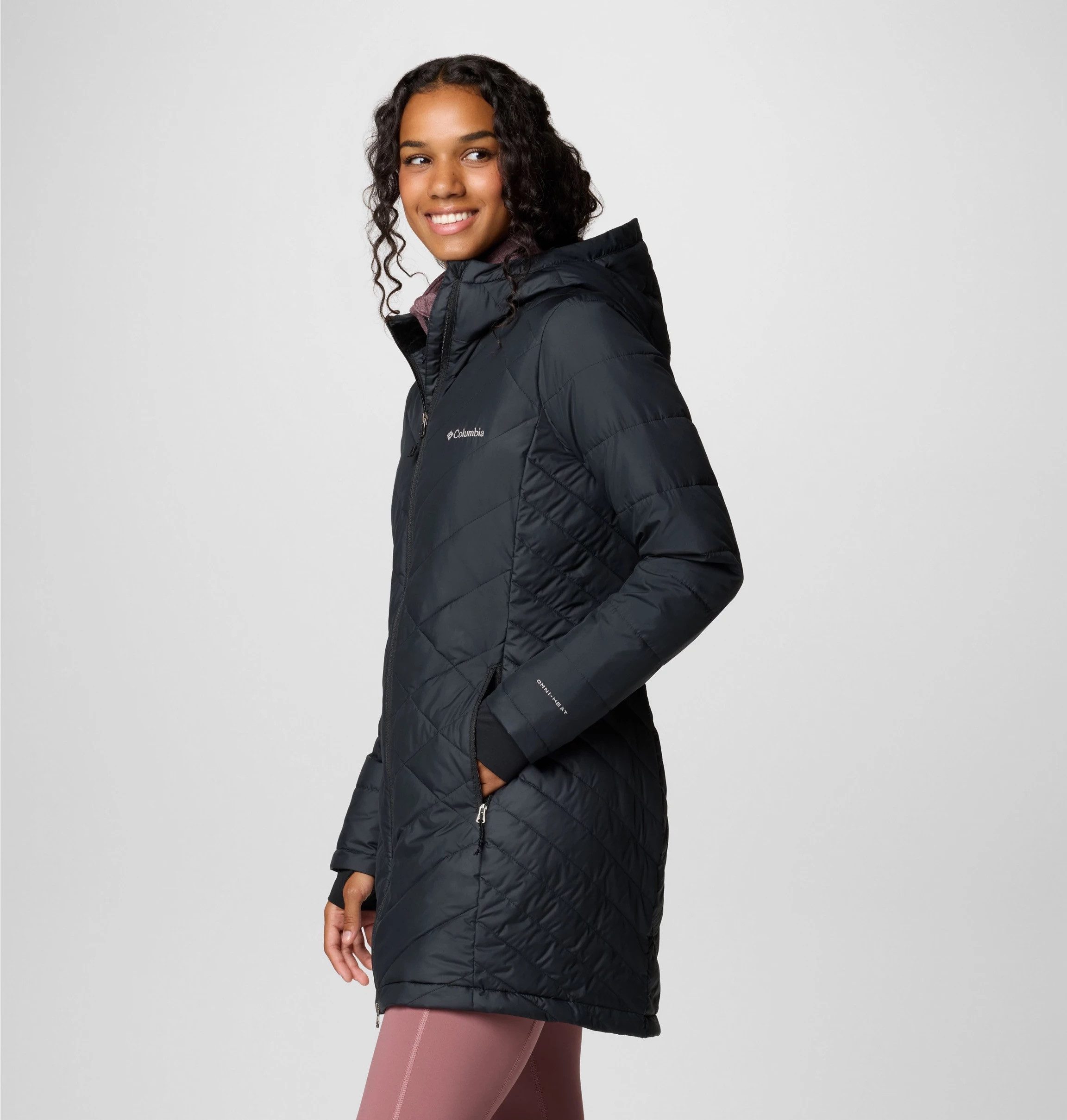 Columbia Steppmantel HEAVENLY LONG HOODED JACKET (1-tlg) günstig online kaufen