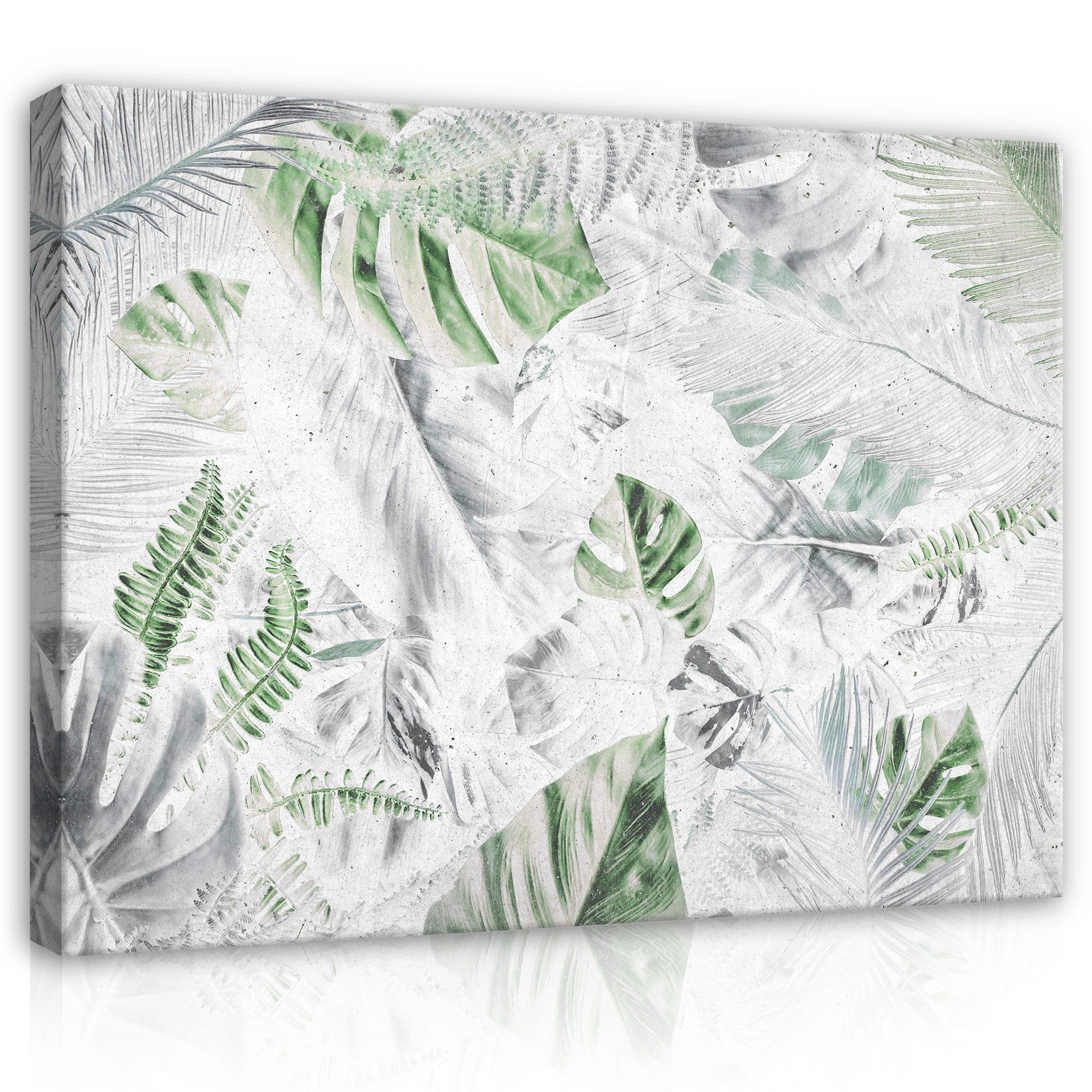 Wallarena Leinwandbild Natur - Mehrfarbig - Wohnzimmer, Mehrfarbig, 60x40x2cm