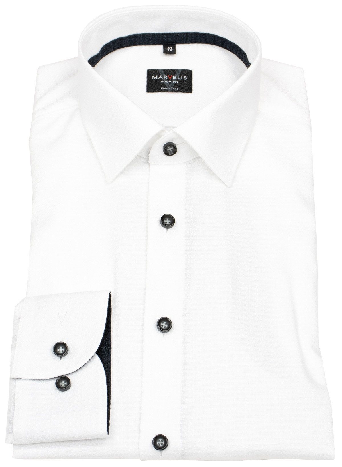 MARVELIS Businesshemd Body Fit stark tailliert günstig online kaufen