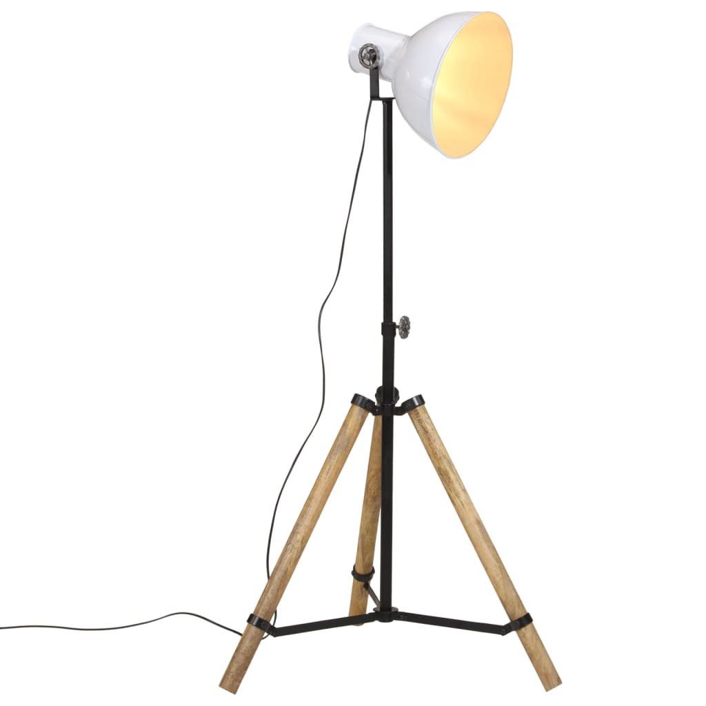 vidaXL Deckenleuchte Stehleuchte 25 W Weiß 75x75x90-150 cm E27