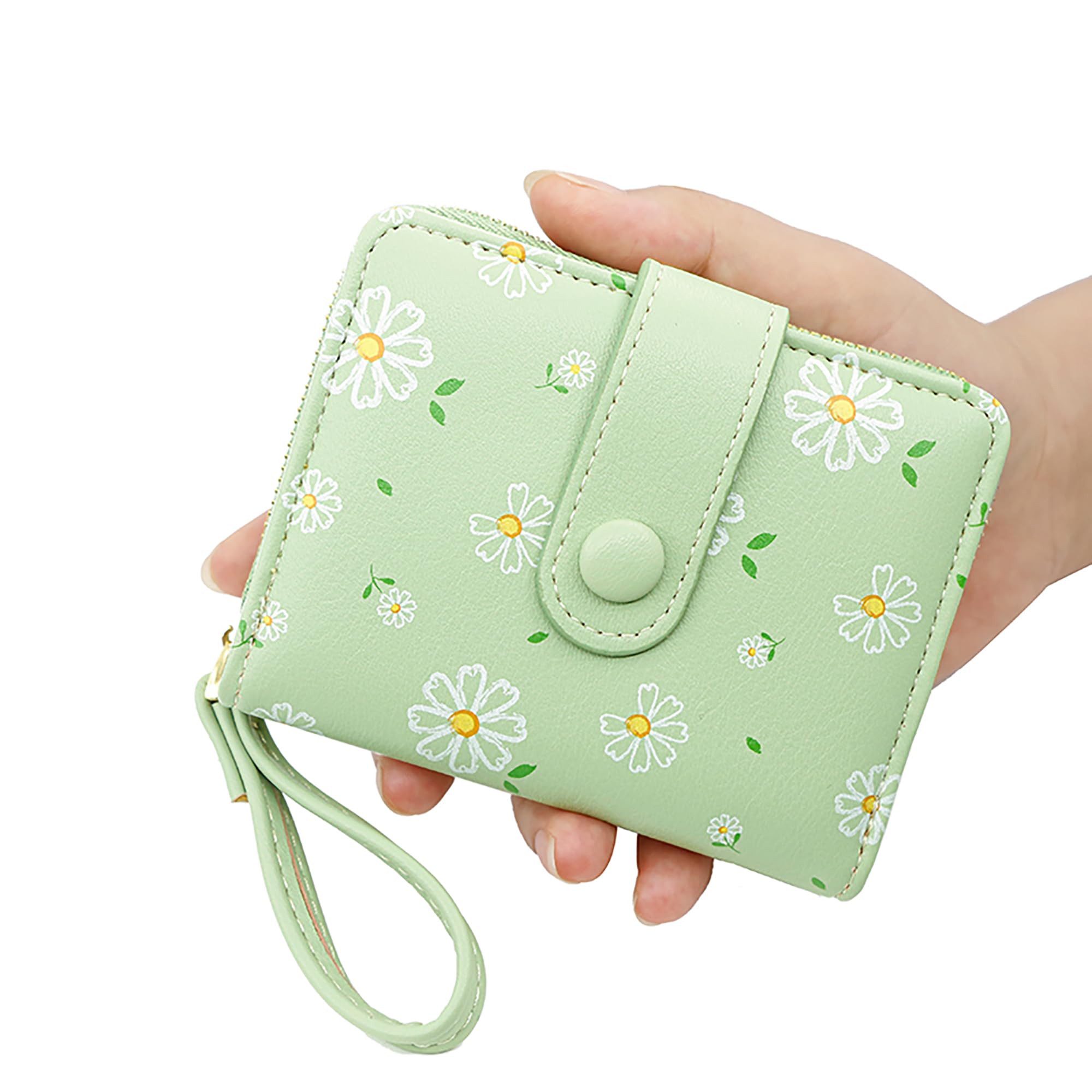 Coonoor Geldbörse Damen Geldbörse,Portemonnaie, Mini Geldbeutel mit Zipper günstig online kaufen