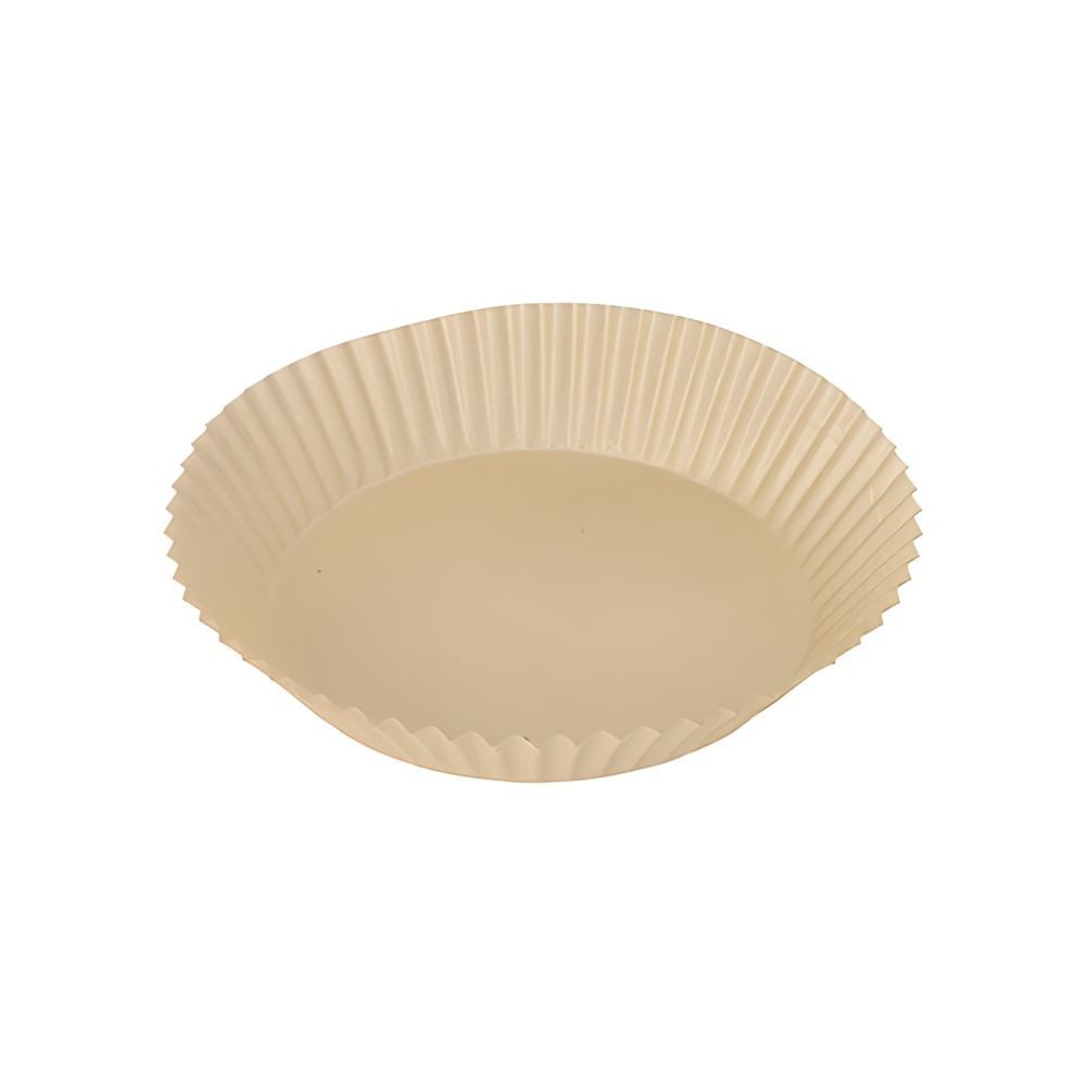 PAPSTAR Backpapier Backpapiere Ø 16 cm, 4,5 cm braun für Heißluftfritteusen 1000 Stk