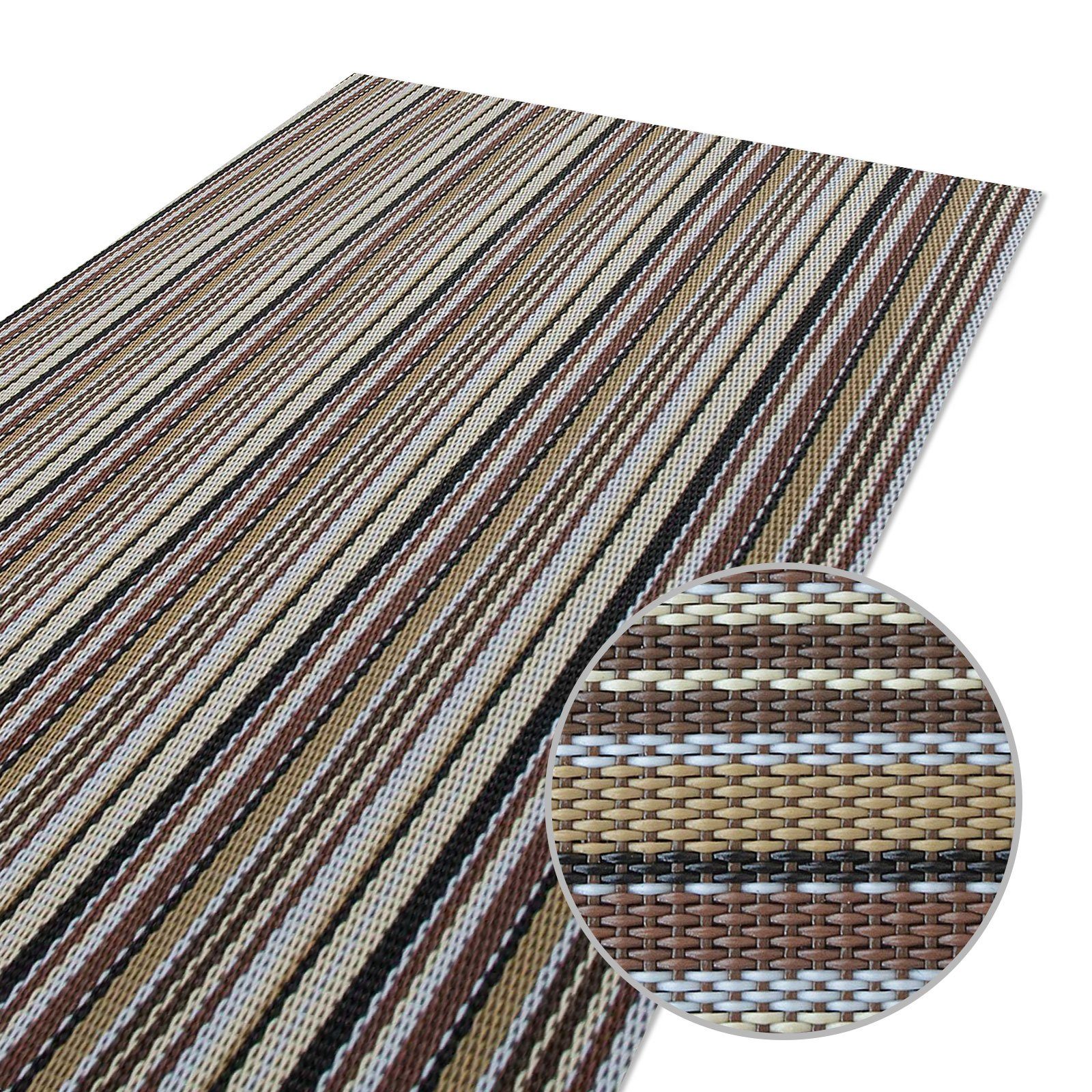 casa pura Badematte Asti, Badteppich erhältlich in 5 Größen, angenehme Haptik, Höhe 3 mm, rechteckig, schnell trocknend, antibakteriell