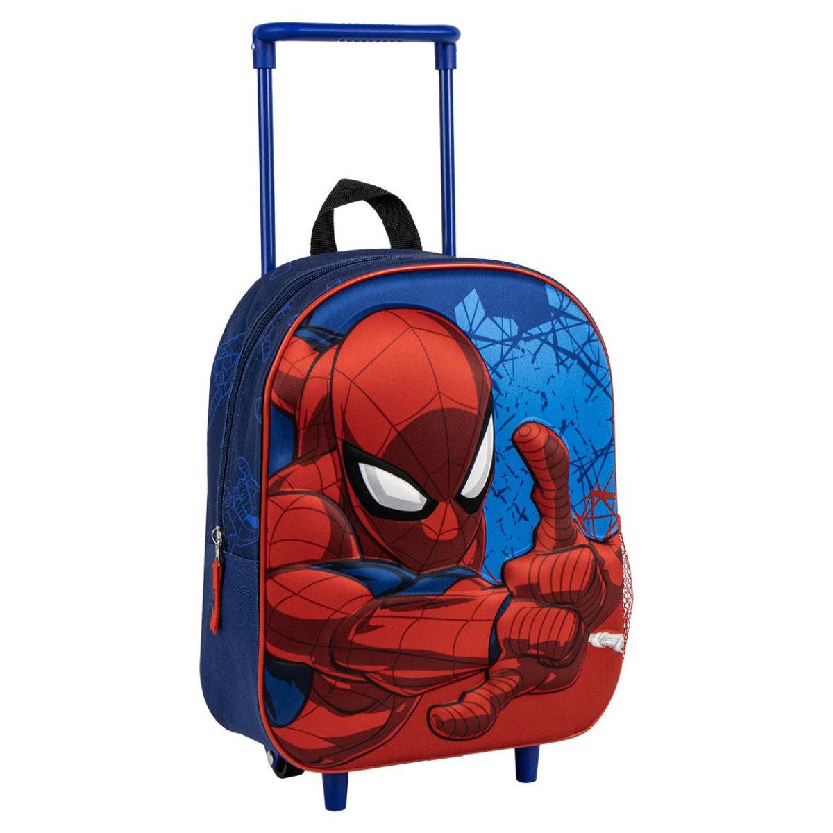 Cerda Trolley Spiderman 3D Rucksack mit Trolley Kinder Marvel Schultasche