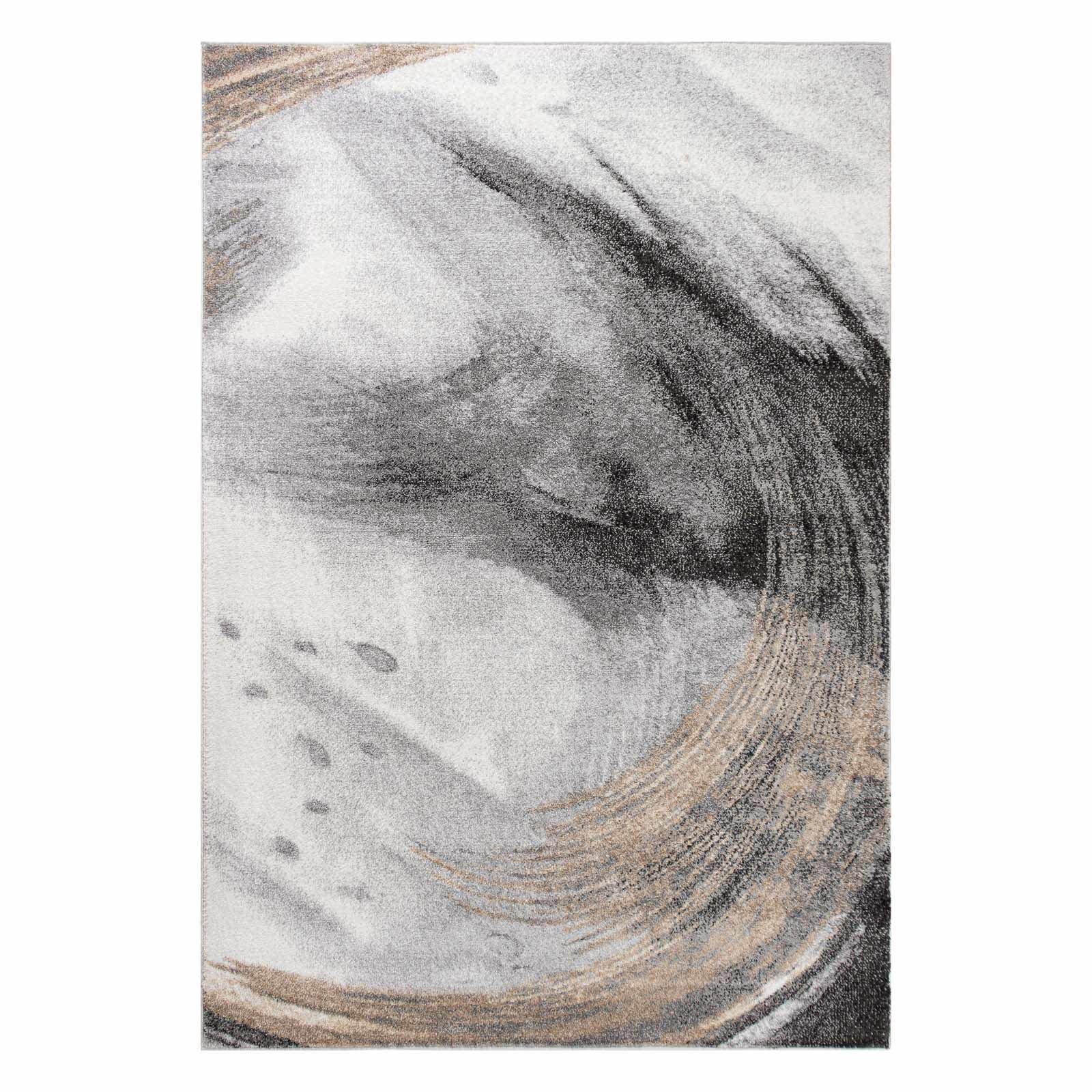 TaCa Home Teppich Designer Kurzflor Teppich Moderne Kunst, rechteckig, Höhe günstig online kaufen