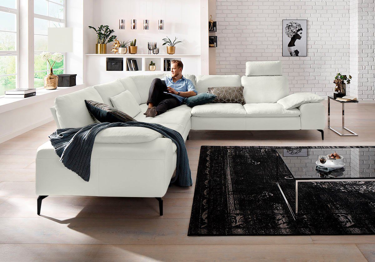 W.SCHILLIG Ecksofa Set, Sitztiefenverstellung, valentinoo, mit 318 cm Breite