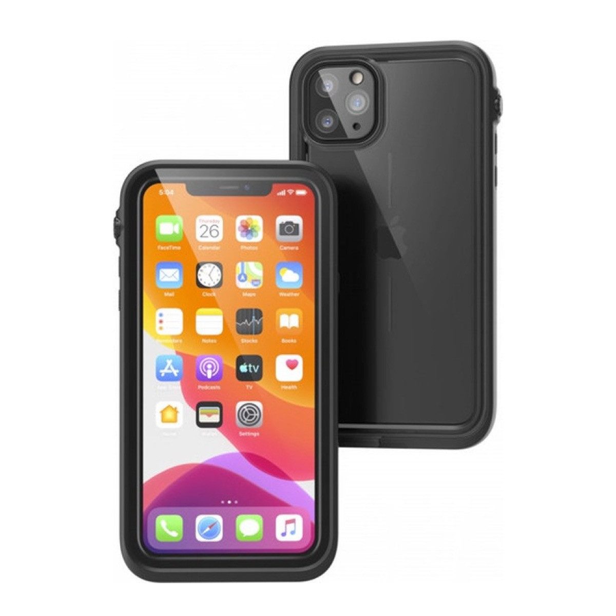 Catalyst Smartphone-Hülle Total Protection Waterproof Case, für iPhone 12 Pro, Schwarz