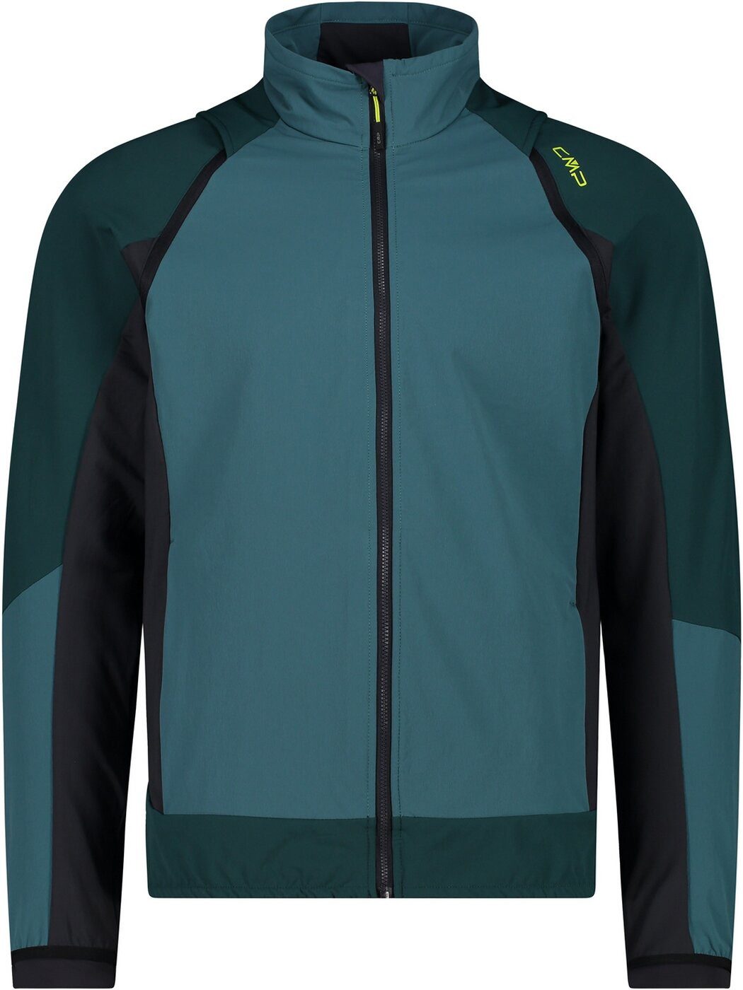 CMP Funktionsjacke MAN JACKET WITH DETACHABLE SLEEVES LICHEN
