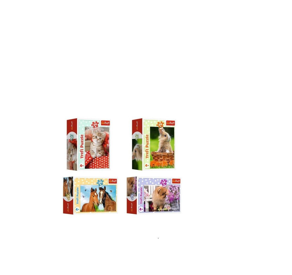 Trefl Puzzle Liebe Tiere - Mini günstig online kaufen