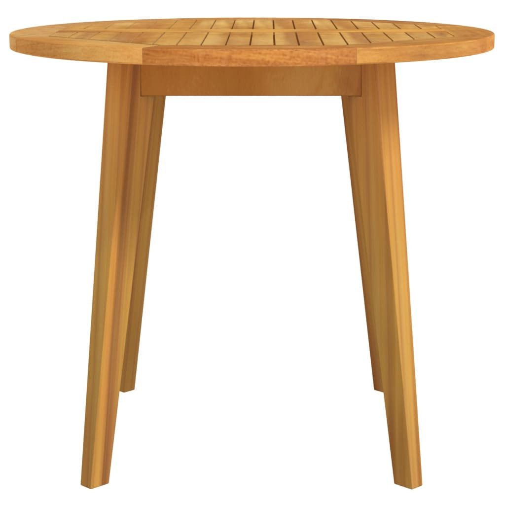 vidaXL Gartentisch Gartentisch Ø85x75 cm Massivholz günstig online kaufen