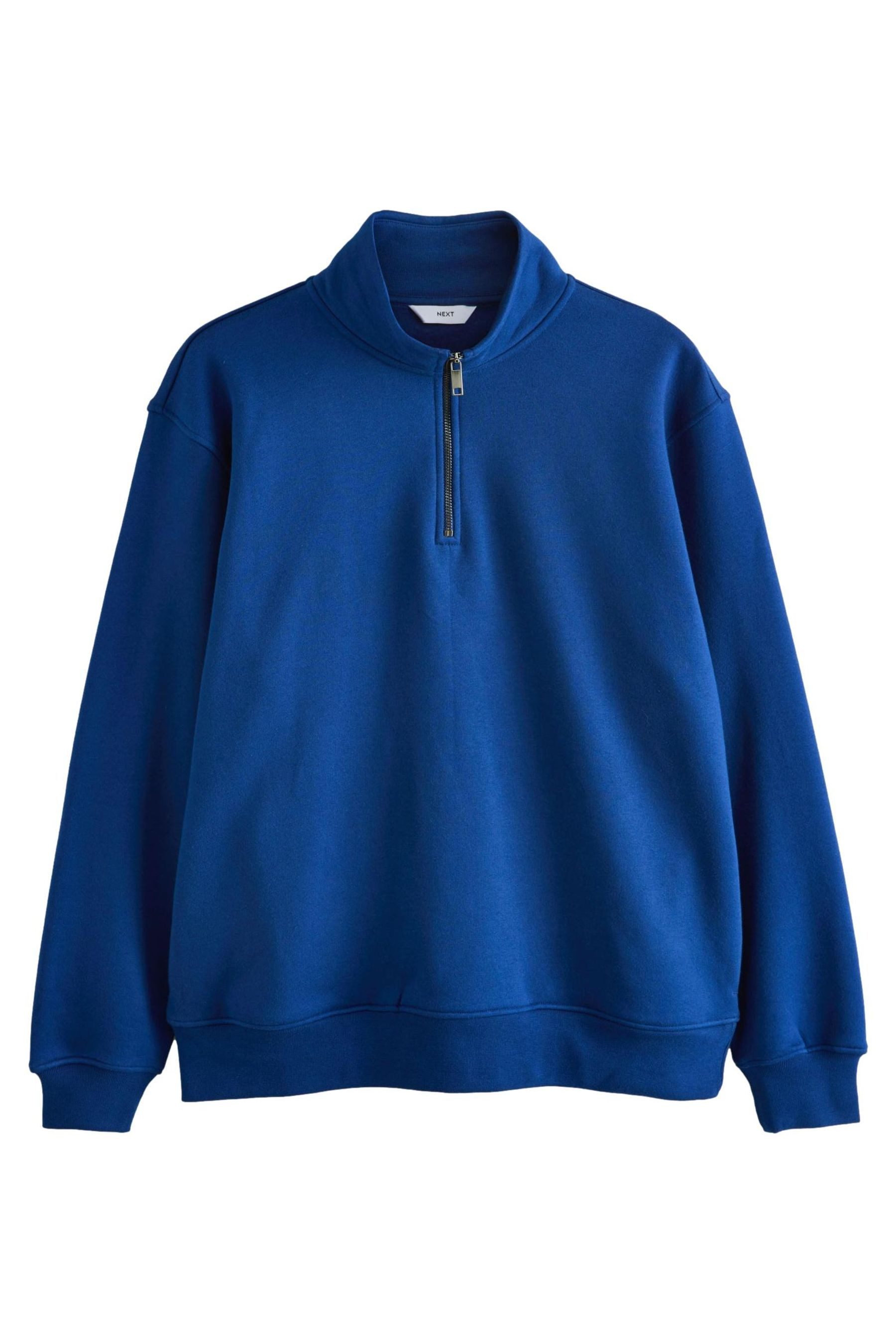 Next Sweater Sweatshirt mit 1/4-Reißverschluss und günstig online kaufen