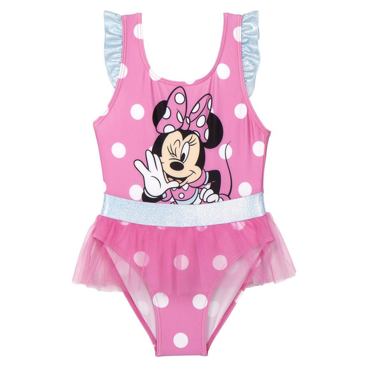 Disney Minnie Mouse Badeanzug für Schwimmbad Strand Pool und Reise (Set)