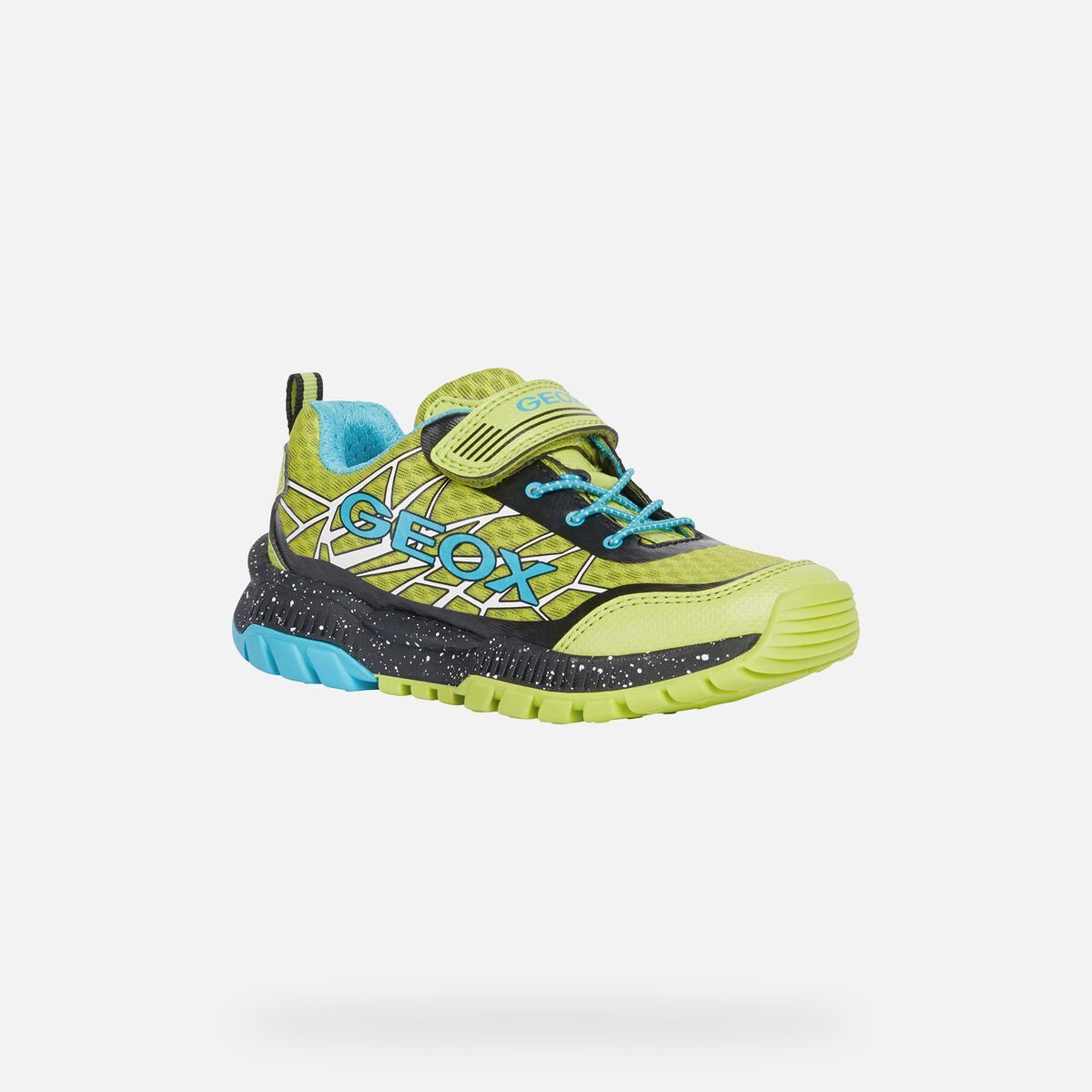 Geox GEOX J Tuono Boy B Kinder Sneaker J15AXB-C3707 Lime/Black Sneaker