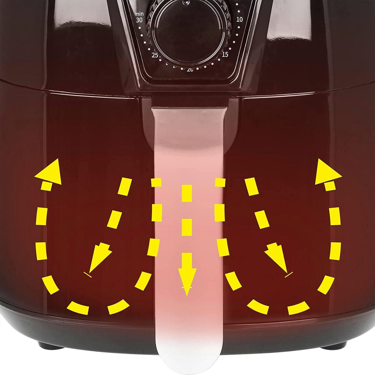 Emerio Heißluftfritteuse, 1450 W