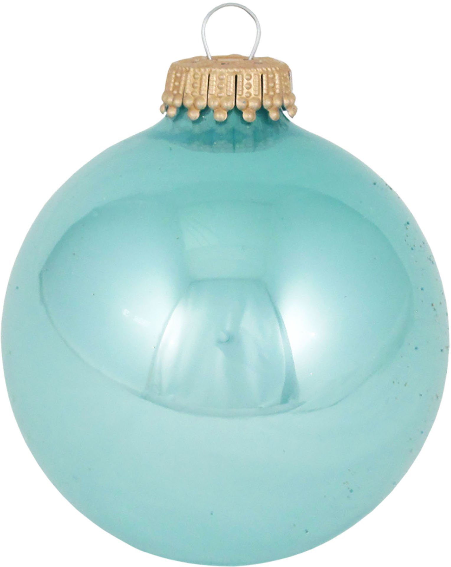 Krebs Glas Glas Weihnachtsdeko, Lauscha Christbaumkugeln Christbaumschmuck, Weihnachtsbaumkugel CBK20011, (8 St)