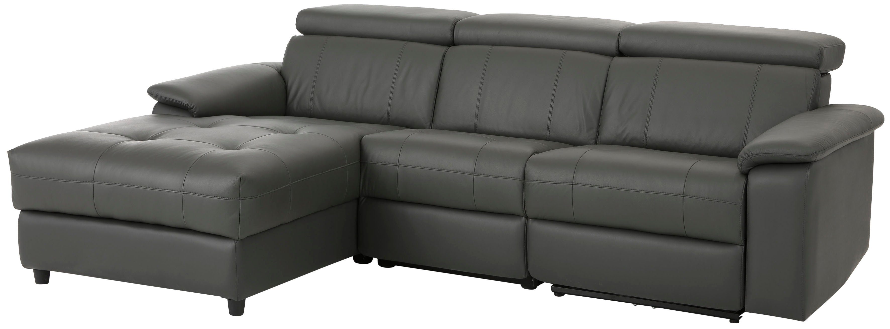 Home affaire Ecksofa Binado, L-Form, mit manueller oder elektrischer Relaxfunktion mit USB-Anschluss