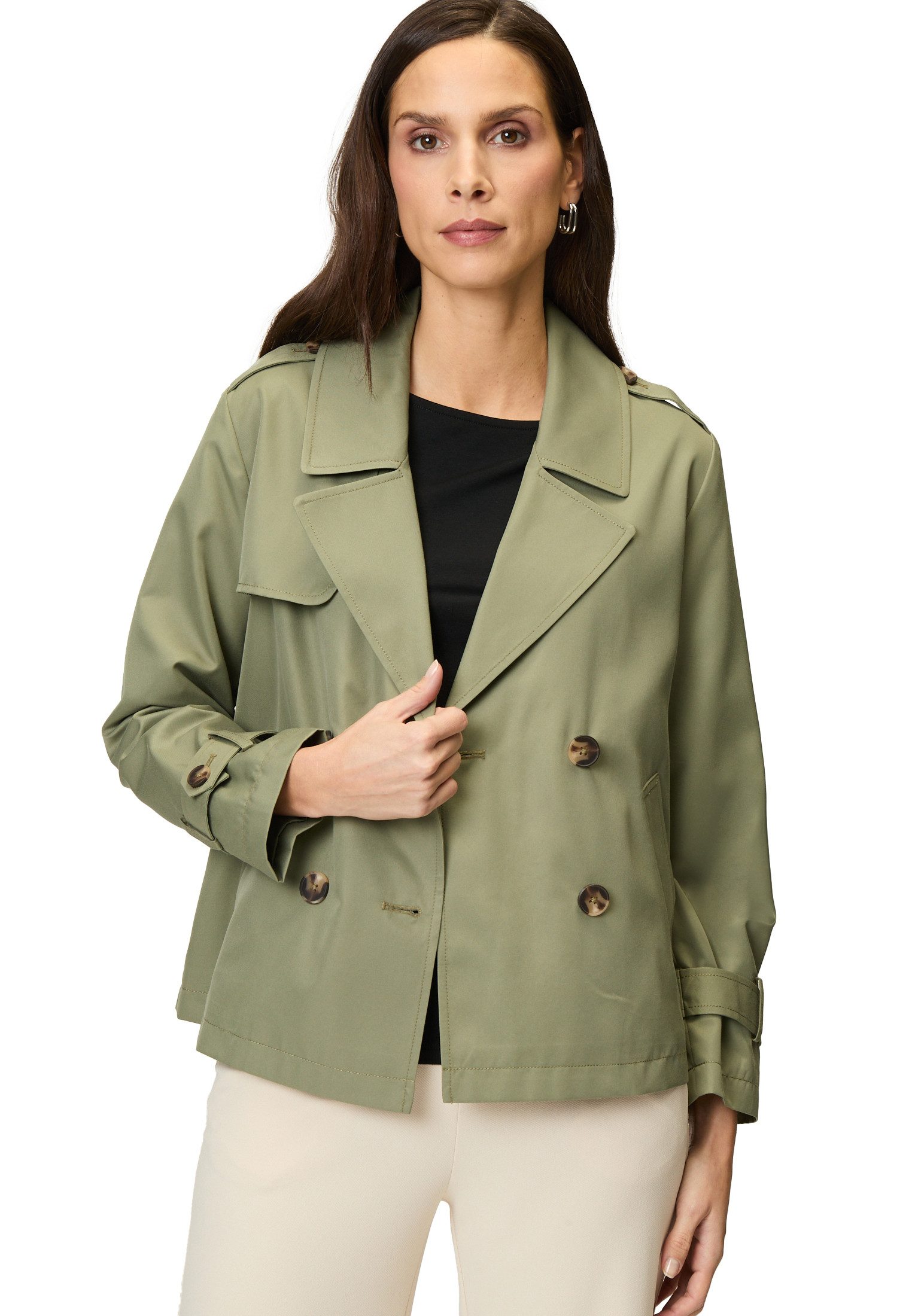 Zero Langjacke zero Trenchjacke zweireihig mit günstig online kaufen