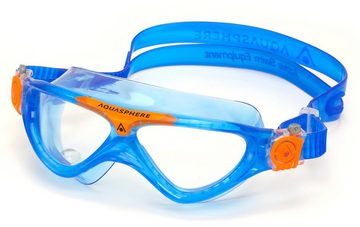 Aquasphere Schwimmbrille VISTA JR BLUE ORANGE LENS CLEAR