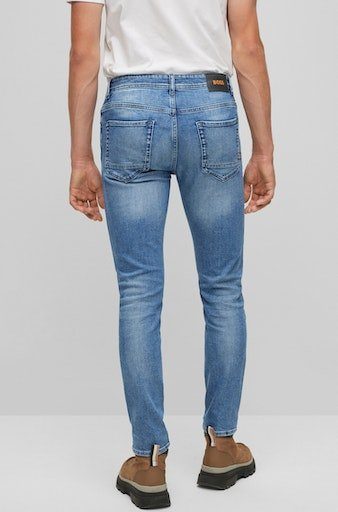 BOSS ORANGE Regular-fit-Jeans Taber Markenlabel mit BC-C