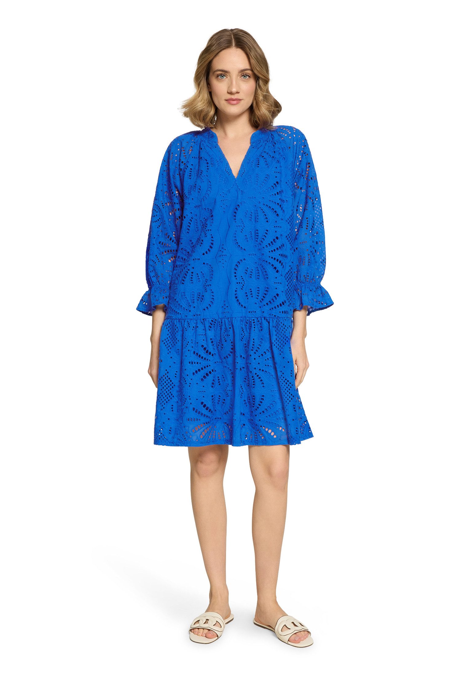 Sommerkleid Damen mit 3/4 Arm