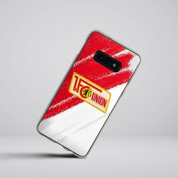 DeinDesign Handyhülle Offizielles Lizenzprodukt 1. FC Union Berlin Logo, Samsung Galaxy S10e Silikon Hülle Bumper Case Handy Schutzhülle