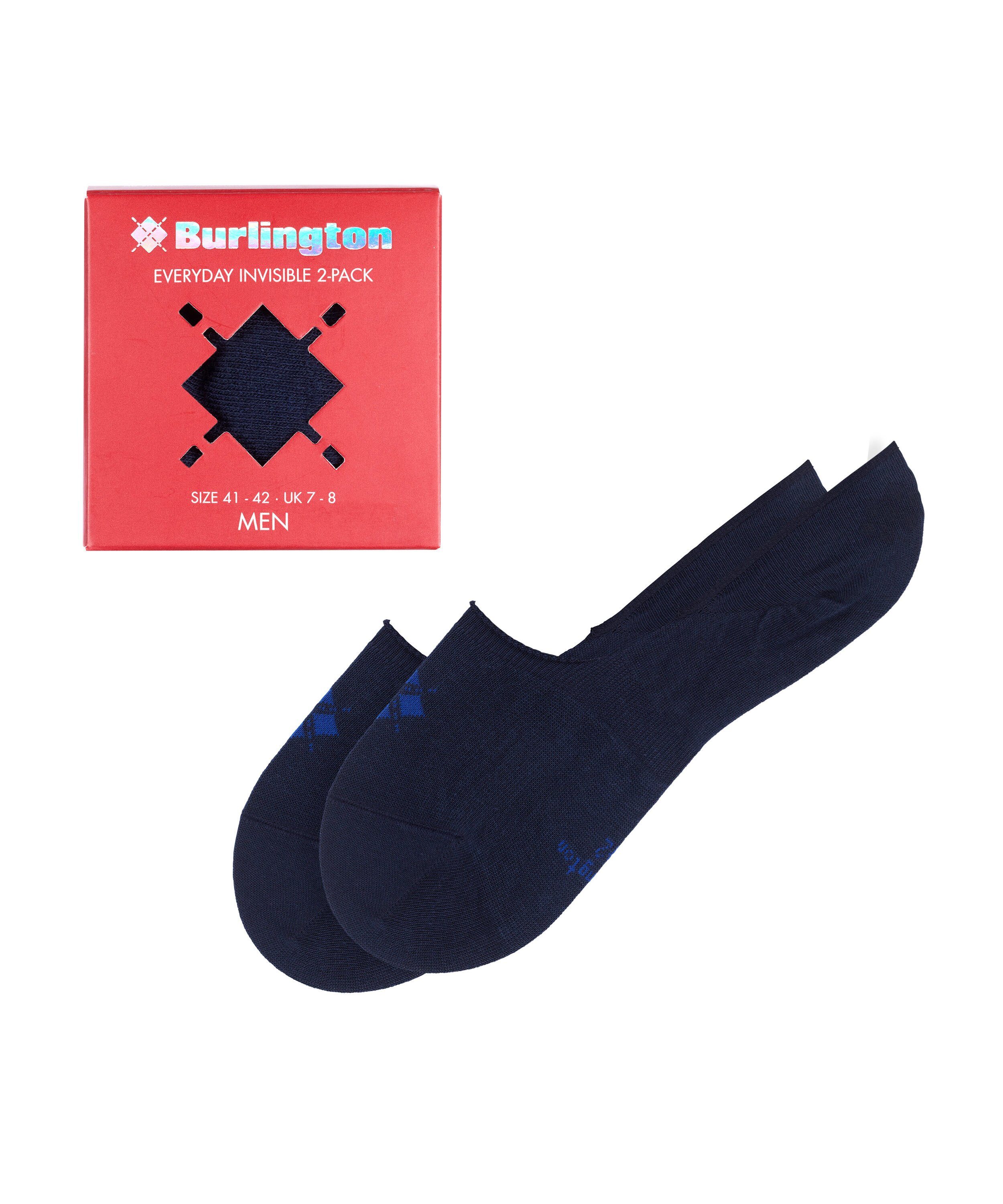 Burlington 2-Pack Box marine mit (6120) Everyday Füßlinge Anti-Slip-System